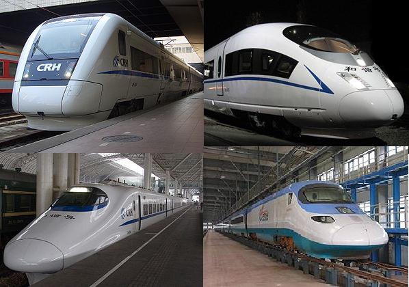 Chinese High Speed Railway Trains